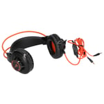 Gaming Headset Adjustable Lightweight Game Headphones With Microphone Volu Part