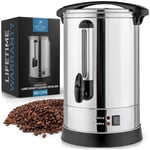 Zulay Premium 24 Litre Commercial Coffee Urn - Stainless Steel Large Coffee Dispenser For Quick Brewing - Automatic Hot Water Dispenser - Ideal for Large Crowds - Coffee Dispenser For Any Occasion