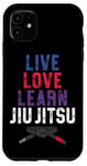 iPhone 11 Jiu Jitsu Belt Colors Live Learn Love Jiu Jitsu Case