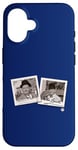 iPhone 16 Stan Laurel & Oliver Hardy Retro B&W Photo Case