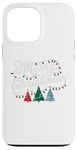 Coque pour iPhone 13 Pro Max Design Merry Christmas Lights