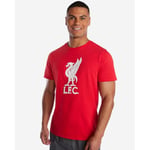 Liverpool T-Skjorte Liverbird - Rød - Liverpool FC, størrelse X-Large