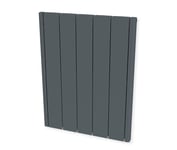 Radiateur à inertie Céramique Anthracite 1000W