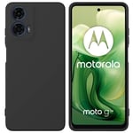 Liquid silikondeksel Motorola Moto G24 - Svart