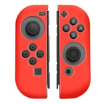 Silikongrep for Joy-Con-kontroller, Nintendo Switch, Rød