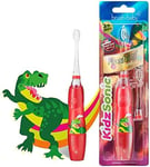 Electric Toothbrush - Disco Lights, Gentle Vibration and Smart Timer for Toddler