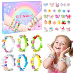 Licorne Cadeau Fille 5-12 Ans Enfant Jouet, Pandora Kit Bracelet Fabrication Creation Bijoux Calendrier De L'Avent Fille, IdéE Cadeau Noel Anniversaire Fille Jeux Creatif Breloques Cadeau Secret Santa