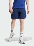 adidas Manchester United Seasonal Cargo Shorts - Blue, Blue, Size Xs, Men