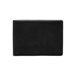 Fossil Portefeuille Fin et Minimaliste en Cuir pour Homme - avec Poche Avant - pour Homme - Ardoise - Noir/Gris - Pliable