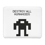 Fabulous Tapis de souris Simili Cuir Destroy All Humanoids Pixel Art (22 x 18 cm)