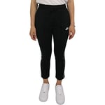 Nike W NSW HRTG Pant PK Slim Un Pantalon Femme, Black/White/White, FR : L (Taille Fabricant : L)