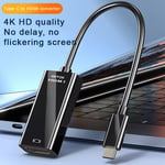 USB C till HDMI-kabel 4K Typ C HDMI-omvandlare för PC Bärbar TV