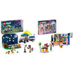 LEGO Friends Stargazing Camping Vehicle Set with 4x4 Car Toy for 7 Plus Year Old Girls, Boys & Kids & Friends Karaoke Music Party Set, Musical Toy for 6 Plus Year Old Girls, Boys and Kids Who Love