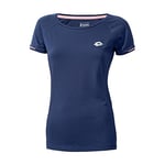 Lotto Indy III T-Shirt Femme, Bleu, FR : XS (Taille Fabricant : XS)