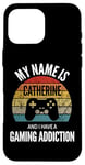 Coque pour iPhone 16 Pro Max Mon nom est Catherine et j'ai un ajout de jeu