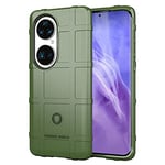 Hülle® Firmness and Flexibility Case Compatible for Huawei P50 Pro(Army Green)
