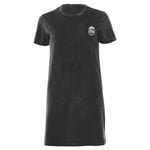 Jurassic World T-Rex Encounter Women's T-Shirt Dress - Black Acid Wash - XS - Black Acid Wash