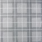 Arthouse Heritage Check Wallpaper Tartan Grey Silver Metallic Textured Vinyl