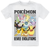 Pokemon - Eevee Evolution - 5-6 Years - Unisex - New t-shirt - T777z