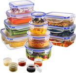 32PCS  Plastic  Food  Containers  with  Lids ,  Airtight  Food  Storage  Contain