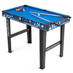 Toyrific Power Play 3ft Pool Games Table, Kids Pool Table for Ages 5+