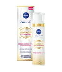 NIVEA CELLULAR LUMINOUS630 Crème anti-taches crème jour FP50 triple protection 40 ml, crème matifiante contre les taches sombres, crème pour le visage avec acide hyaluronique et vitamine E