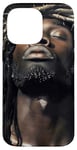 Coque pour iPhone 14 Pro Max Jésus Noir, Christianisme, Église, Christ, Jésus