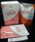 Glatt Strait No.2 Permanent Straight Cream Schwarzkopf for Colored Porous Hair