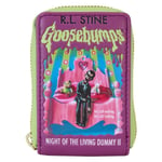 Goosebumps Loungefly Night Of The Living Dummy Book Cover Accordion Zip Wallet