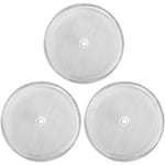 Langray - Lot de 3 filtres de rechange pour cafetière française 10,2 cm Maille en acier inoxydable Remplacement pour cafetière française 1000 ml /