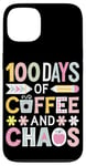 iPhone 13 100 Days Of Coffee And Chaos 100 Days Of School Case