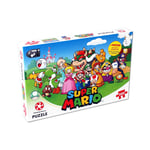 Winning Moves Super Mario and Friends 500 Piece Jigsaw Puzzle Game, piece togeth