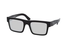 Prada PR 19WS 1AB2B0, SQUARE Sunglasses, MALE