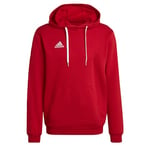 adidas Men's Entrada 22 Sweat Hoodie, Team Power Red 2, XL Tall