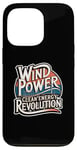 Coque pour iPhone 13 Pro Design durable Wind Power Clean Energy Revolution