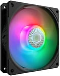 SickleFlow 120 ARGB - Ventilateur de Boîtier PC & Refroidissement 120 mm, Compatible Carte Mère RGB Adressable, Pales Translucides, 62 CFM, 2,5 mmH2O, 8 à 27 dBA - ARGB