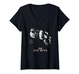 Womens The Lost Boys Mono Poster V-Neck T-Shirt