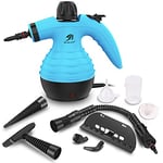 MLMLANT Handheld Portable Steam Cleaners for Cleaning Home Mini Hand Held Multi Purpose Steamer,9 Accessory Kit for Air Fryer,Sofa,Bathroom,Kitchen,Floor,Window,Carpet,Car Seat