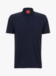 HUGO Dekok Regular Fit Polo Shirt, Dark Blue