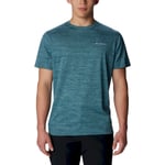 Columbia Alpine Chill Zero Short Sleeve Crew - T-shirt homme Cloudburst Heather XL