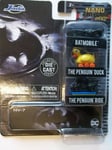 Jada 31616 Batman Nano Set - Batmobile + Penguin Duck + Penguin Ride - Brand NEW