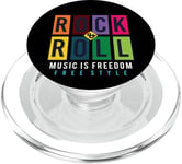 I Love Rock & Roll, Rock & Roll Freedom Music - Rock N' Roll PopSockets PopGrip pour MagSafe