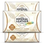 12 Bars Of Cussons Imperial Leather GENTLE CARE Bar Soap 100g - Rich & Creamy