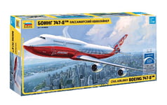 Boeing 747-8 Avion Civil 1:144 Maquette En Plastique ZVEZDA