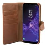 Champion Wallet Läder Galaxy S9 Brun (chgs9200b)