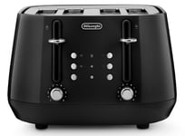 Delonghi Eclettica 4 Slice Toaster CTY4003BK