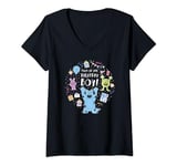 Disney and Pixar’s Monsters, Inc. Mom of the Birthday Boy T-Shirt avec Col en V