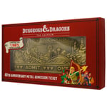 Dungeons & Dragons: The Cartoon 40th Anniversary Rollercoaster Ticket