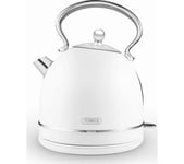 Tower Heritage T10076 Traditional Kettle - White, White