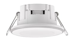 Trio Luminaire encastré LED Argus 653610131, plastique blanc mat, avec LED RBG 4 Watt avec changement de couleur, télécommande, dimmable